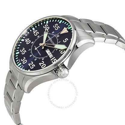 Hamilton, Khaki Aviation Automatic Blue Dial Men's Watch