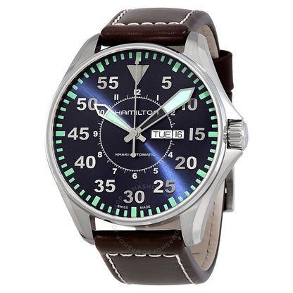 Hamilton, Khaki Aviation Pilot Automatic Blue Dial Men's Watch