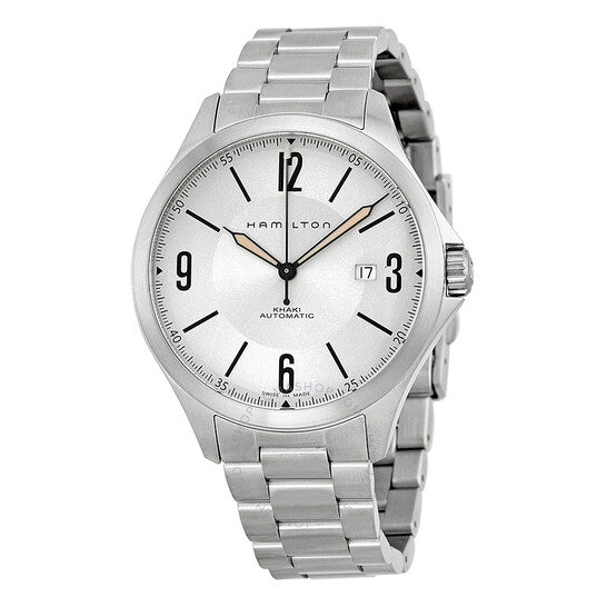 Hamilton, Khaki Aviation Silver Dial Stainless Steel Men's Watch
