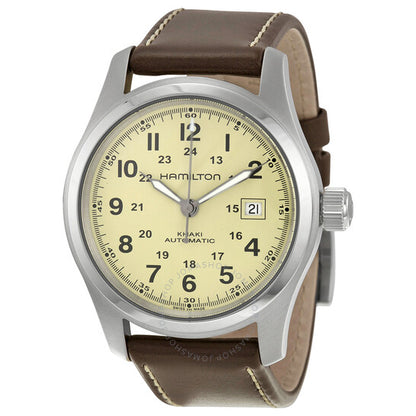 Hamilton, Khaki Field Automatic Beige Dial Men's Watch