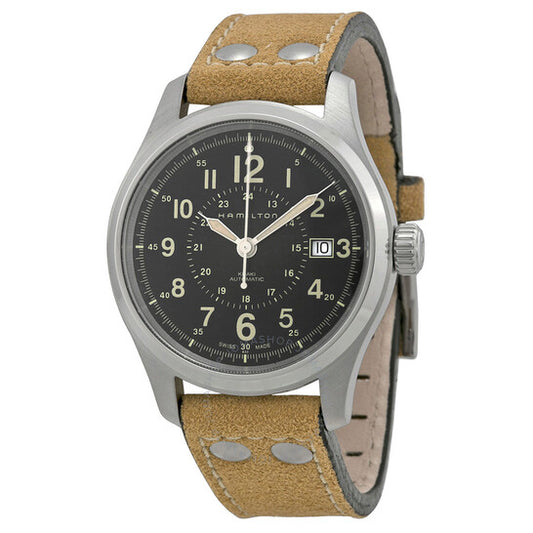 Hamilton, Khaki Field Automatic Black Dial Men's Watch