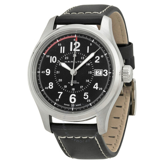 Hamilton, Khaki Field Automatic Black Dial Men's Watch