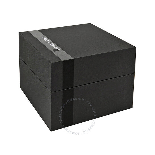 ساعة هاميلتون كاكي فيلد أوتوماتيكية للرجال بمينا أسود