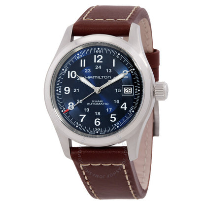 Hamilton, Khaki Field Automatic Blue Dial Men's Watch