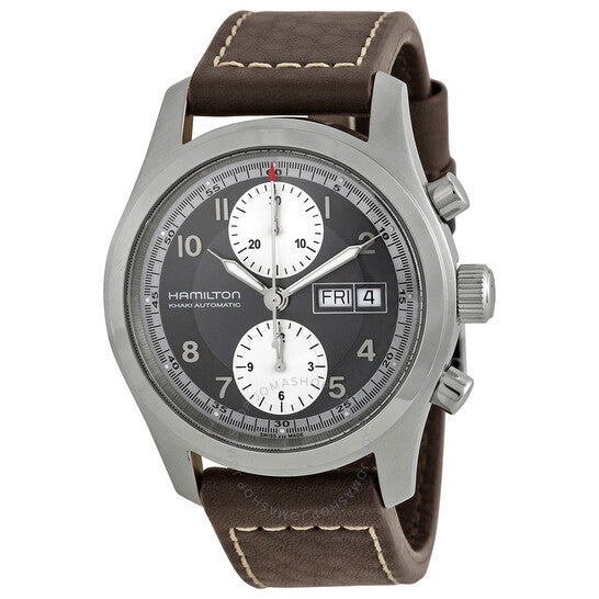 Hamilton, Khaki Field Automatic Chronograph Black Dial Men's Watch