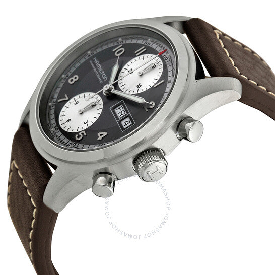 Hamilton, Khaki Field Automatic Chronograph Black Dial Men's Watch