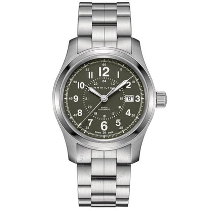 Hamilton, Khaki Field Automatic Dark Green Dial Men's Watch
