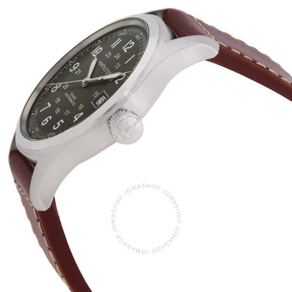 Hamilton, Khaki Field Automatic Green Dial Men's Watch