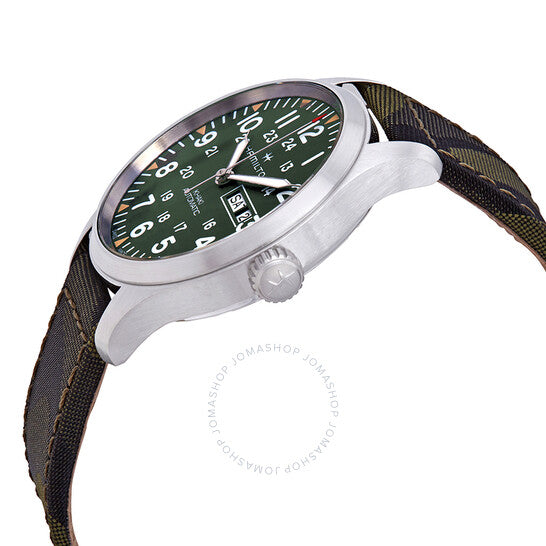 Hamilton, Khaki Field Automatic Green Dial Men's Watch