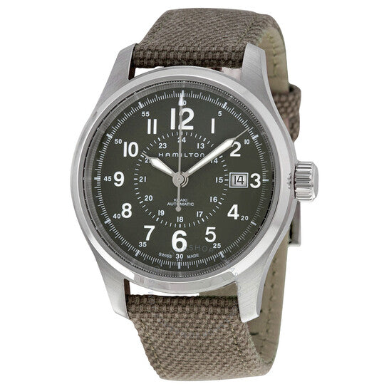 Hamilton, Khaki Field Automatic Green Dial Men's Watch