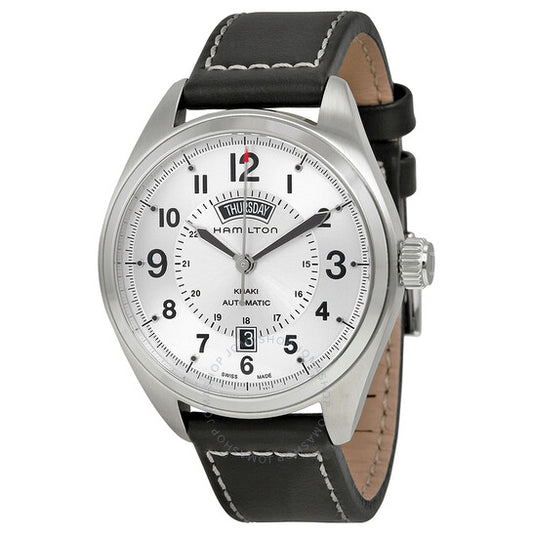 Hamilton, Khaki Field Automatic Silver Dial Men's Watch