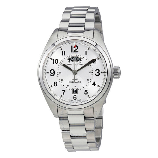 Hamilton, Khaki Field Automatic Silver Dial Men's Watch
