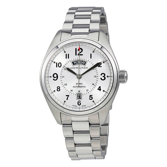 Hamilton, Khaki Field Automatic Silver Dial Men's Watch