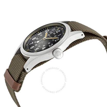 Hamilton, Khaki Field Hand Wind Black Dial Men's Watch