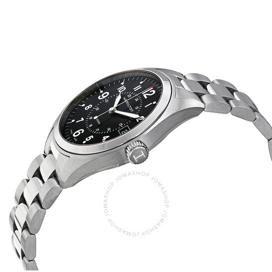 Hamilton, Khaki Field Black Dial Stainless Steel Men's Watch