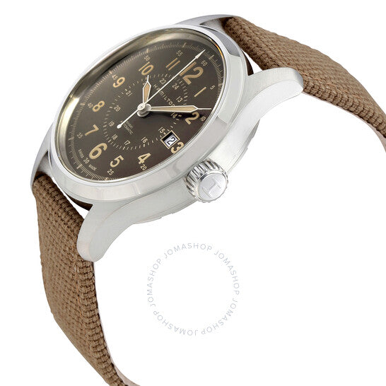 Hamilton, Khaki Field Automatic Brown Dial Men's Watch