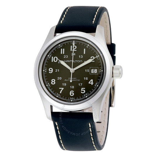 Hamilton, Khaki Field Automatic Dark Green Dial Men's Watch
