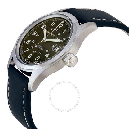 Hamilton, Khaki Field Automatic Dark Green Dial Men's Watch