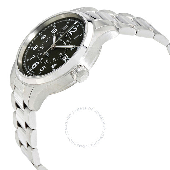 Hamilton, Khaki Field Green Dial Stainless Steel Men's Watch