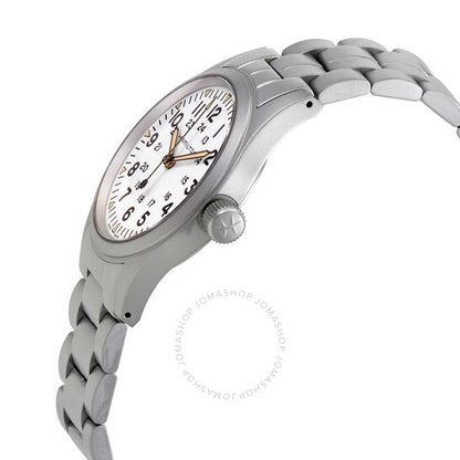 Hamilton, Khaki Field Hand Wind White Dial Men's Watch