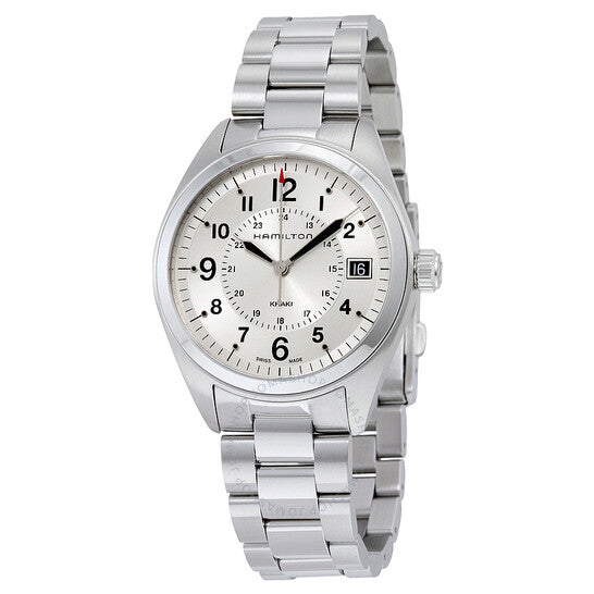 Hamilton, Khaki Field Silver Dial Stainless Steel Men's Watch