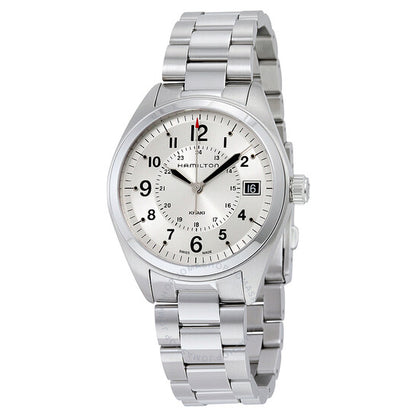 Hamilton, Khaki Field Silver Dial Stainless Steel Men's Watch