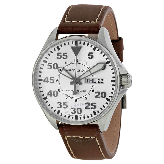 Hamilton, Khaki King Pilot Silver Dial Automatic Men's Watch