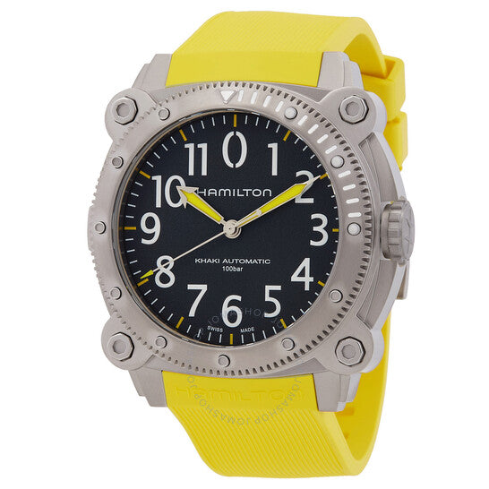 Hamilton, Khaki Navy Automatic Black Dial Men's Watch