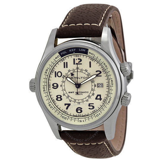Hamilton, Khaki Navy Automatic GMT Strap Men's Watch