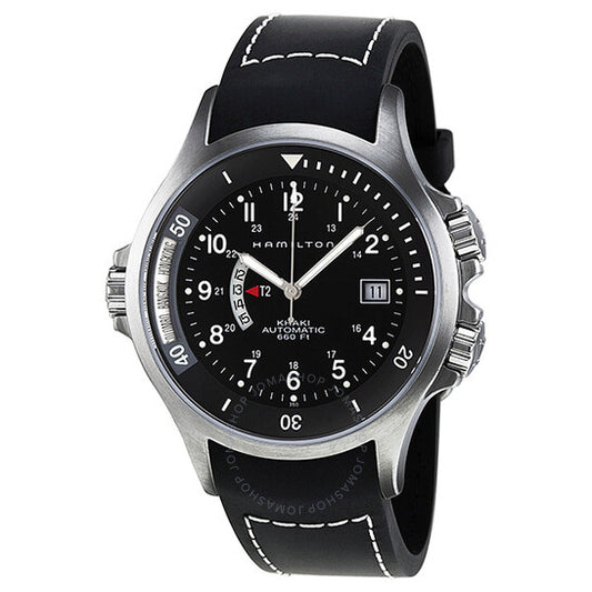 Hamilton, Khaki Navy Black Dial GMT Men's Watch