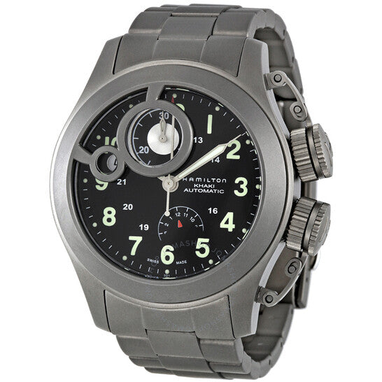 Hamilton, Khaki Navy Frogman Black Dial Men's Watch