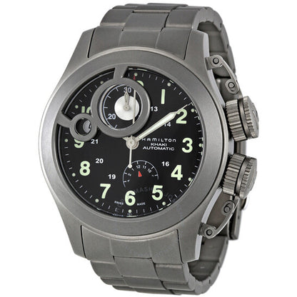 Hamilton, Khaki Navy Frogman Black Dial Men's Watch