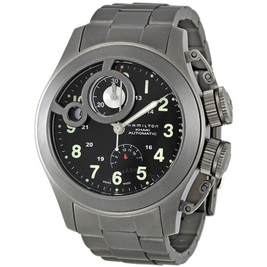 Hamilton, Khaki Navy Frogman Black Dial Men's Watch
