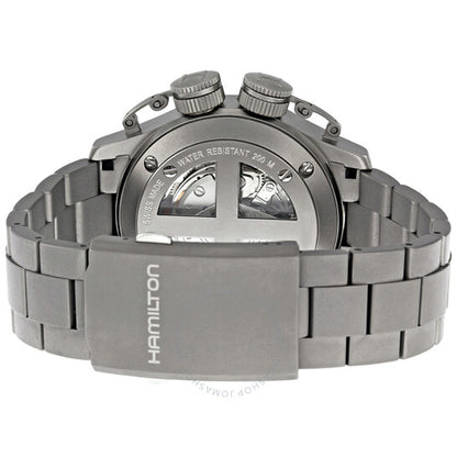 Hamilton, Khaki Navy Frogman Black Dial Men's Watch