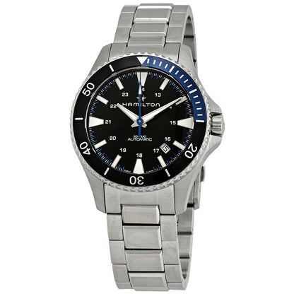Hamilton, Khaki Navy Scuba Automatic Batman Bezel Men's Watch
