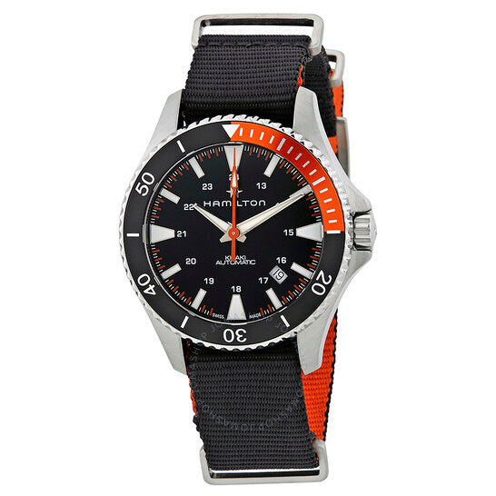 Hamilton, Khaki Navy Scuba Automatic Black Dial Men's Watch