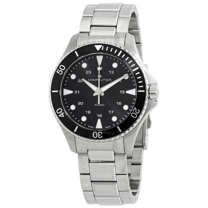 Hamilton, Khaki Navy Scuba Quartz Black Dial Men's Watch