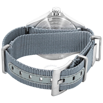 Hamilton, Khaki Navy Scuba Quartz Grey Dial Men's Watch