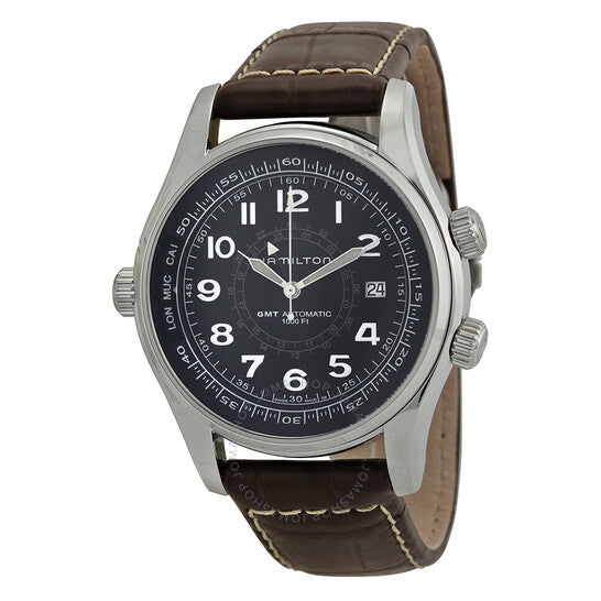 Hamilton, Khaki Navy UTC Black Dial Men's Watch