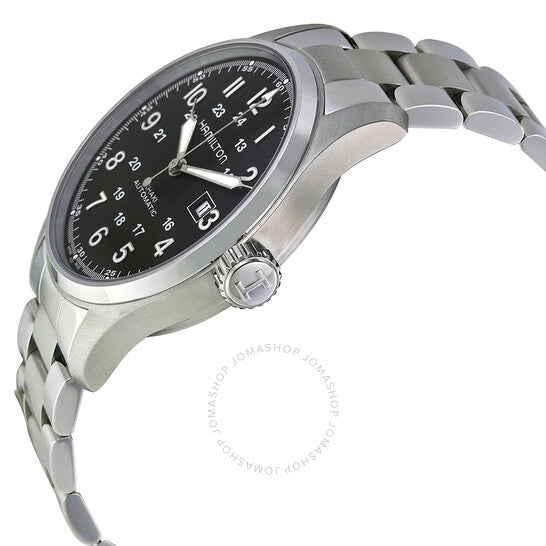 Hamilton, Khaki Officer Automatic Black Dial Men's Watch