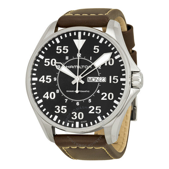 Hamilton, Khaki Pilot Automatic Black Dial Men's Watch