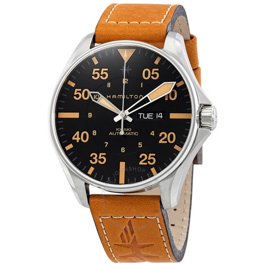 Hamilton, Khaki Pilot Automatic Black Dial Men's Watch