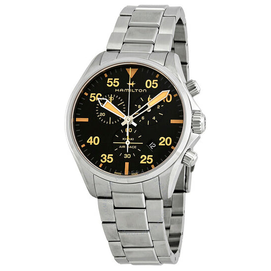Hamilton, Khaki Pilot Black Dial Stainless Steel Men's Watch