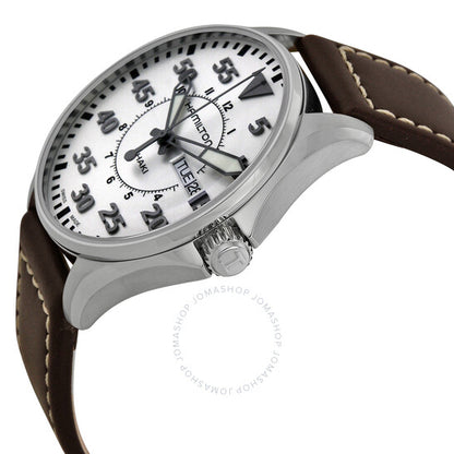 Hamilton, Khaki Pilot Brown Leather Men's Watch