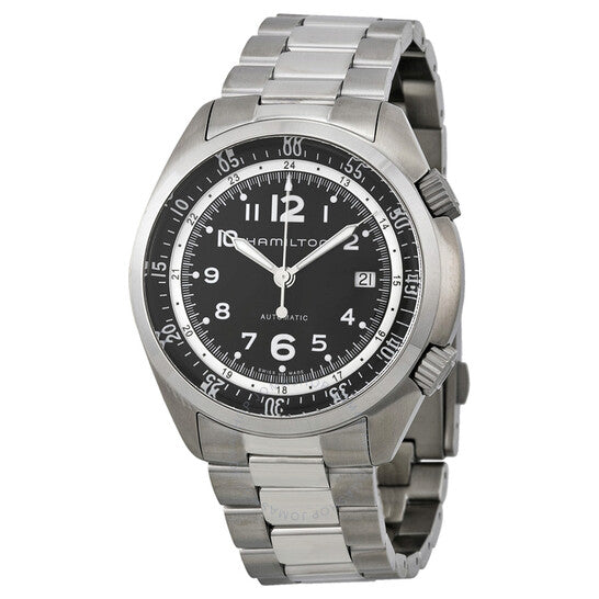Hamilton, Khaki Pilot Pioneer Automatic Black Dial Men's Watch