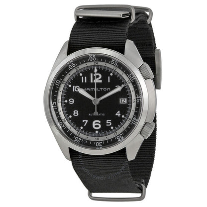 Hamilton, Khaki Pilot Pioneer Automatic Black Dial Men's Watch