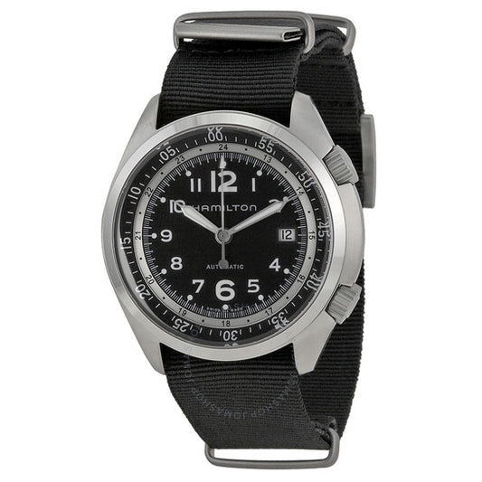 Hamilton, Khaki Pilot Pioneer Automatic Black Dial Men's Watch