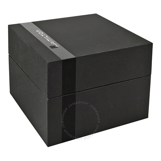 Hamilton, Khaki Pioneer Black Dial Leather Men's Watch