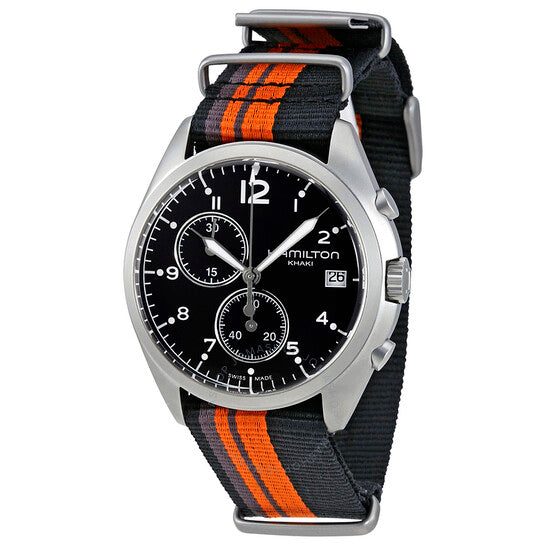 Hamilton, Khaki Pioneer Pilot Black Dial Men Watch
