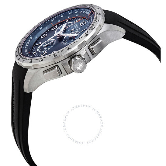 Hamilton, Khaki X-Wind Chronograph Quartz Blue Dial Men's Watch